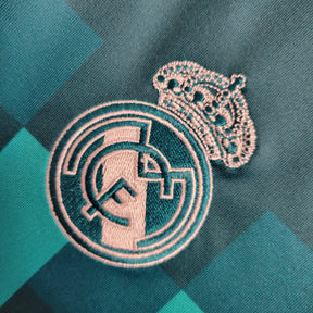 Camisa Real Madrid Third 17/18 Retrô - Azul