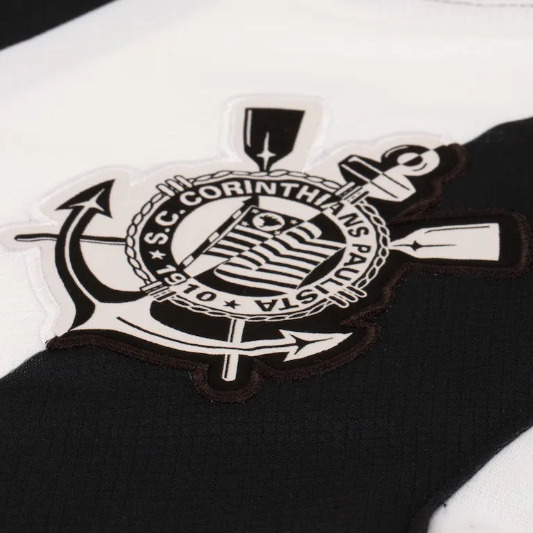 Camisa Corinthians Third 24/25 - Preta e Branca #Memphis94