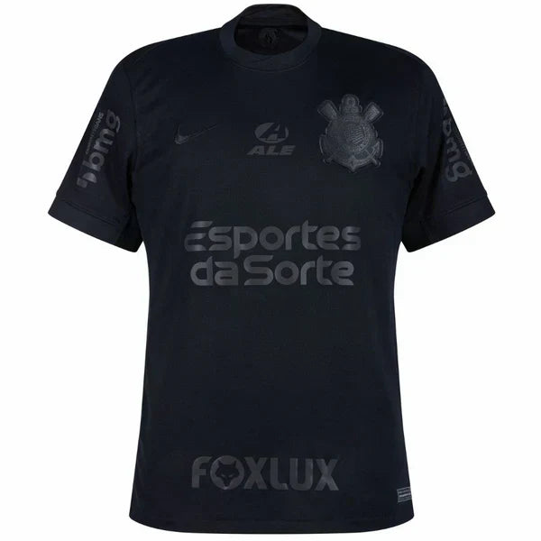 Camisa Corinthians Away 24/25 - Preta #Garro8