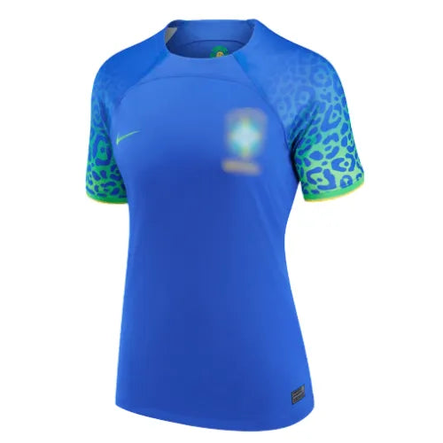 Camisa Brasil Away 2022 Feminina - Azul
