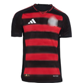 Camisa CRF Home 25/26 Jogador - Preta e Vermelha