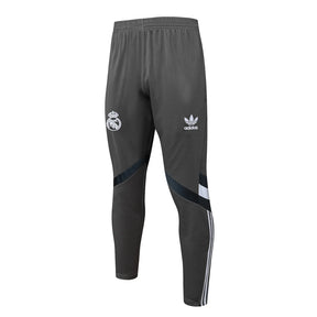 Conjunto Agasalho Treino Real Madrid 24/25 - Cinza