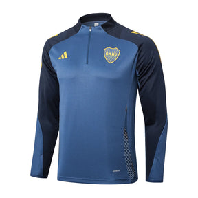Conjunto Agasalho Treino Boca Juniors 24/25 - Azul Escuro