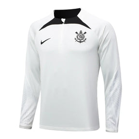 Conjunto Agasalho Treino Corinthians 24/25 - Branco
