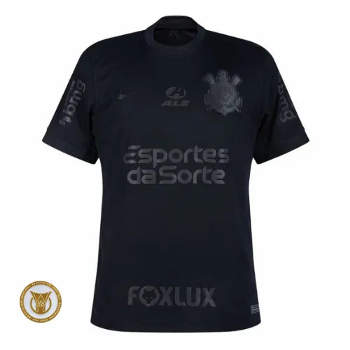 Camisa Corinthians Away 24/25 - Preta #Memphis10