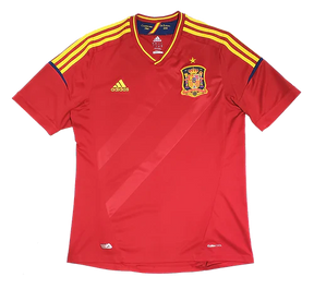 Camisa Espanha Home 2012 Retrô - Vermelha