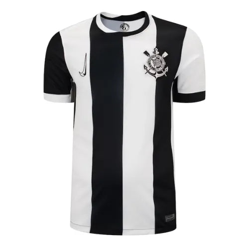 Camisa Corinthians Third 24/25 - Preta e Branca #Memphis10