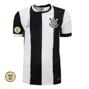 Camisa Corinthians Third 24/25 - Preta e Branca #Memphis10