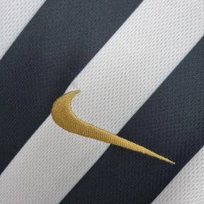 Camisa Santos Away 12/13 Retrô - Branca e Preta