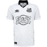 Camisa Santos Charlie Brown Jr. Dias de Glória - Branca